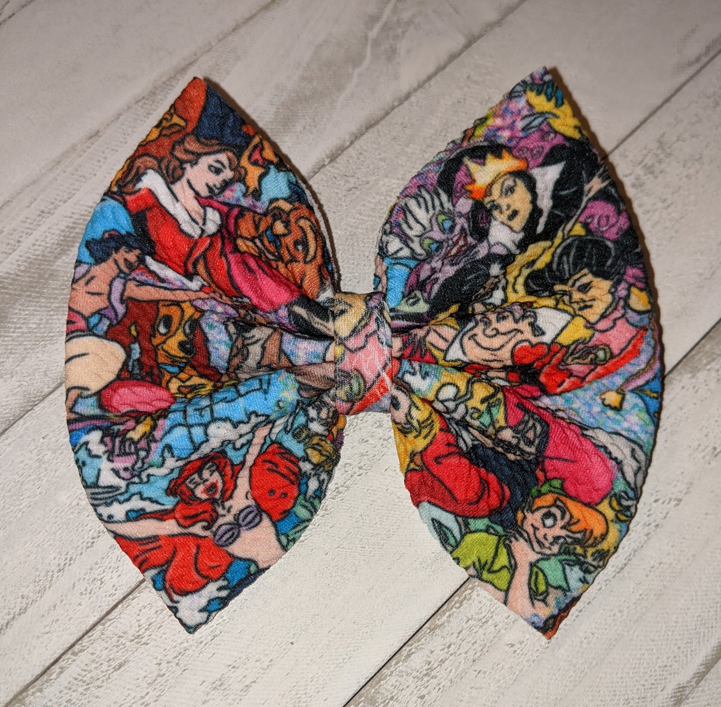 Character Mix Fabric Bow