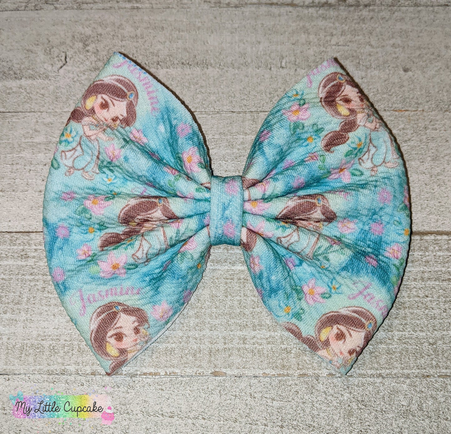 Princess Girls Fabric Bows 5in