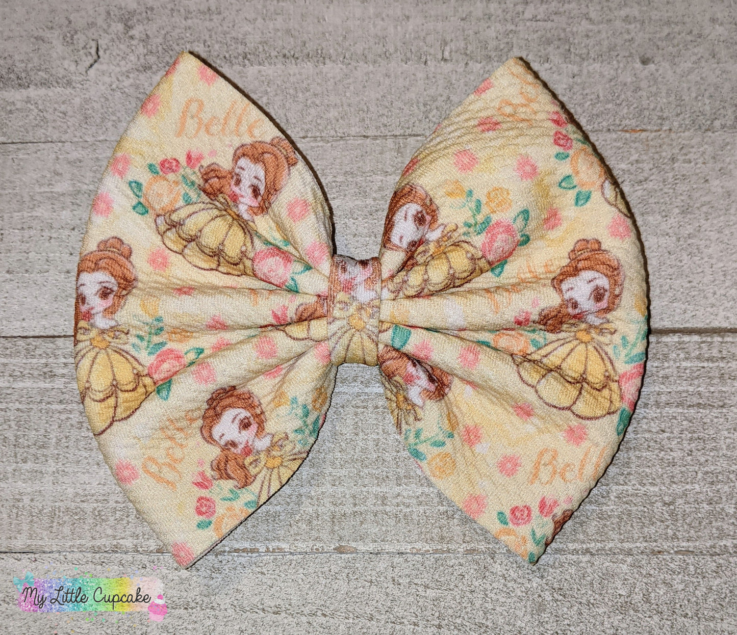 Princess Girls Fabric Bows 5in