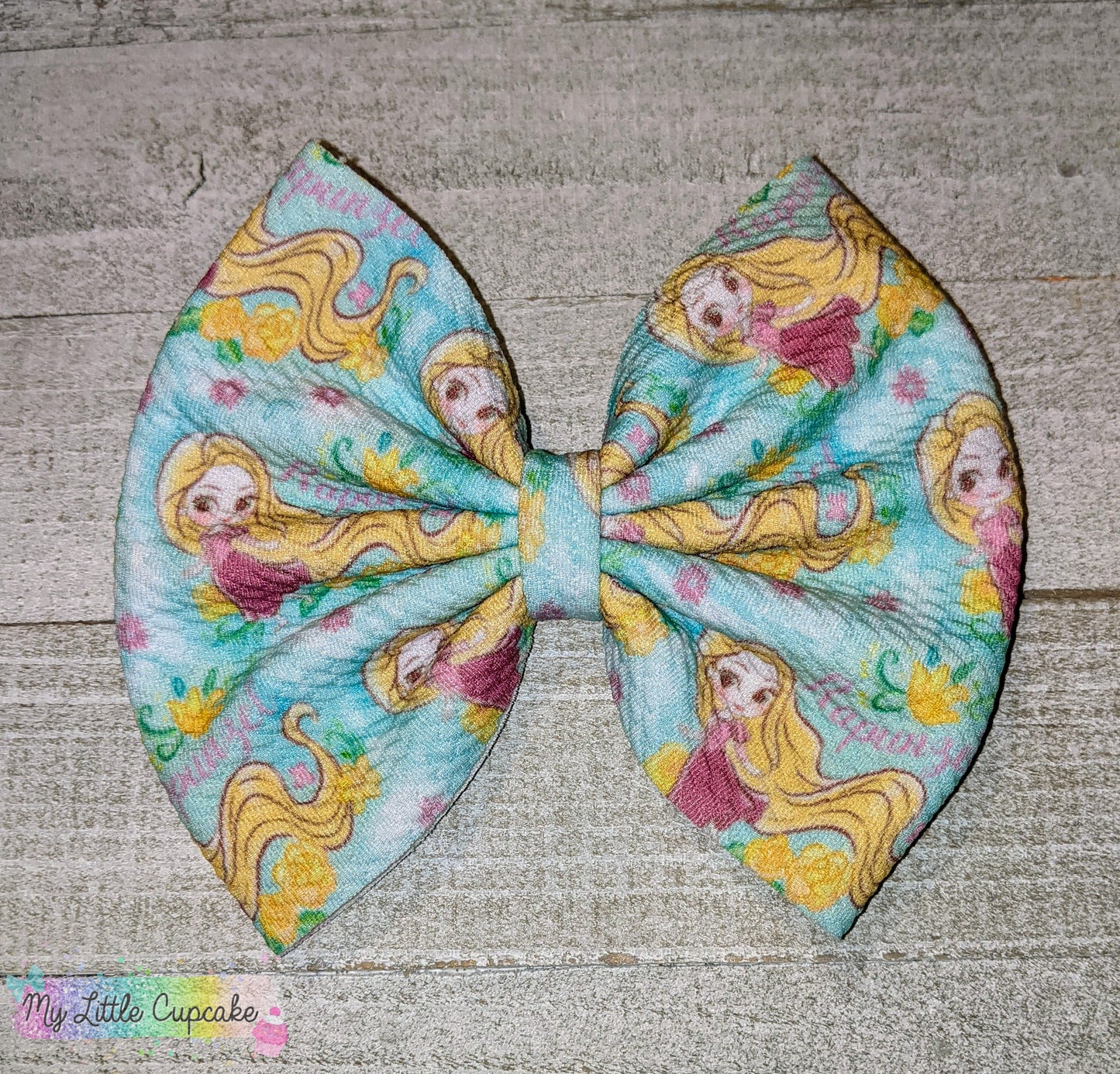 Princess Girls Fabric Bows 5in