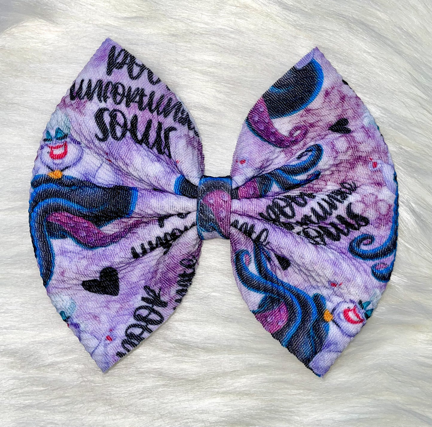 Unfortunate Souls Fabric Bow