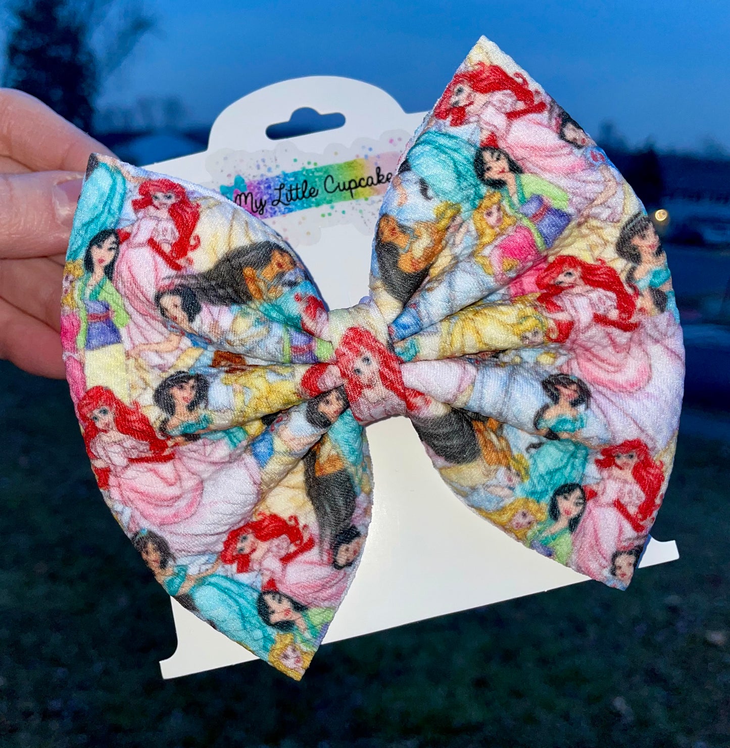 Princess Fabric Bow